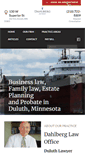 Mobile Screenshot of dahlberglaw.com